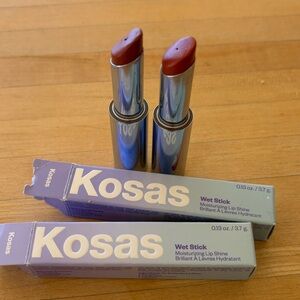 Kosas wet stick Lipsticks